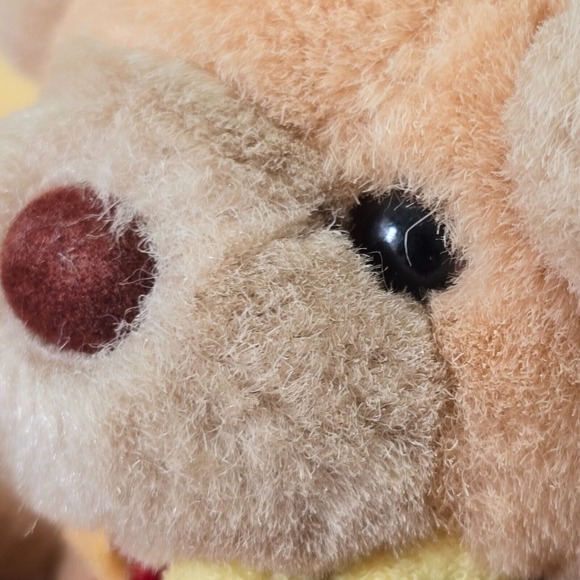 Russ Berrie‎ Vintage Taffy Puppy Plush Dog Stuffed Animal Brown 5 Inch - Picture 7 of 12